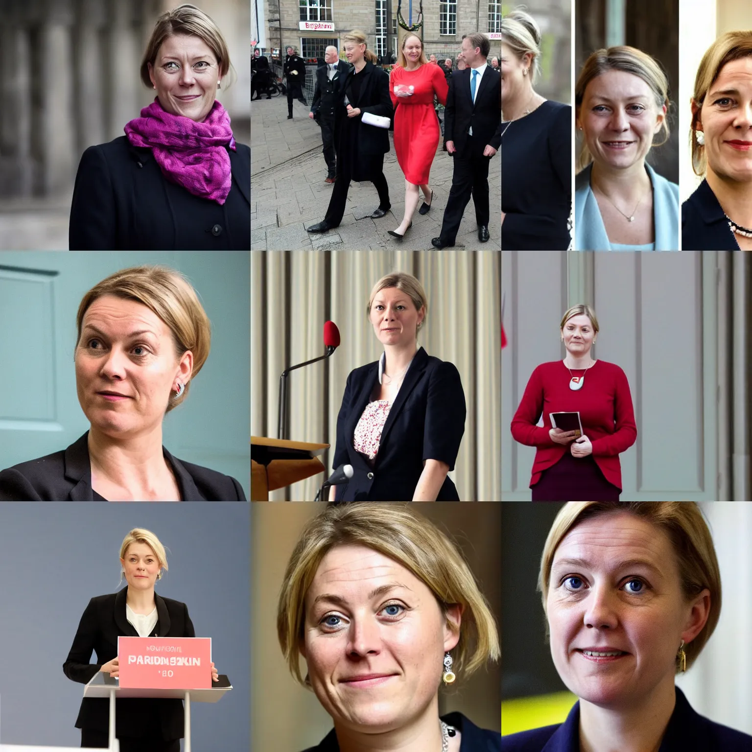 Prompt: mette frederiksen danish prime minister