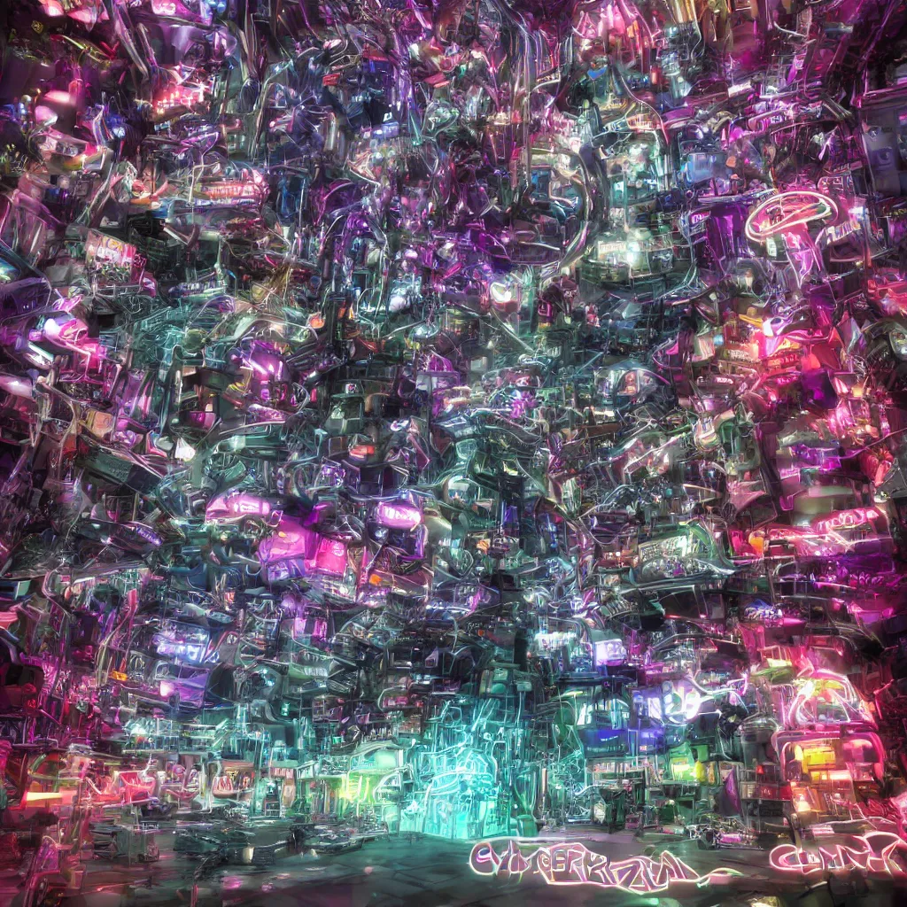 Image similar to cyberland