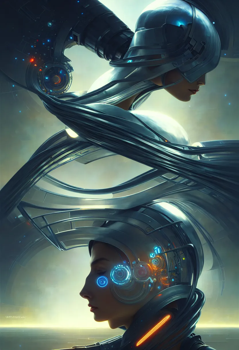 Prompt: futuristic machine code and programming language, extremely high fidelity, 8 k, super resolution, cinematic view, super resolution, epic, hyperdetailed, digital painting, artstation, concept art, smooth, sharp focus, octane render, dramatic lighting, art by artgerm and greg rutkowski and alphonse mucha and wlop