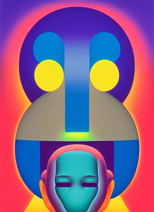 Prompt: ego by shusei nagaoka, kaws, david rudnick, airbrush on canvas, pastell colours, cell shaded, 8 k