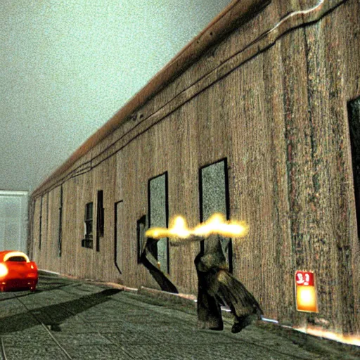 Image similar to a still of the movie vertigo, 2 0 0 3 silent hill 3 graphics ps 2 visuals aesthetic