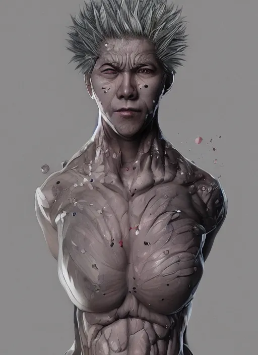 Prompt: gojo satoru, jujutsu kaisen, au naturel, hyper detailed, digital art, trending in artstation, cinematic lighting, studio quality, smooth render, unreal engine 5 rendered, octane rendered, art style by klimt and nixeu and ian sprigger and wlop and krenz cushart