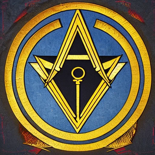 Prompt: masonic, occult lord of the rings