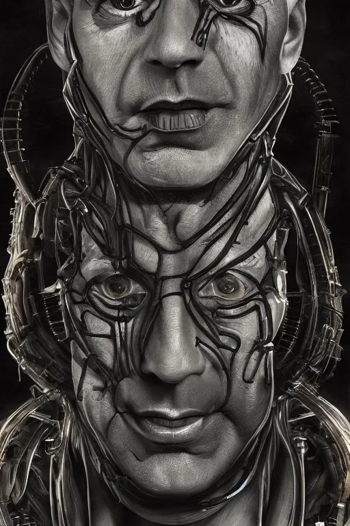 Image similar to jeff bezos as an alien invader, photorealistic, cinematic lighting, highly detailed, very intricate, by hr giger