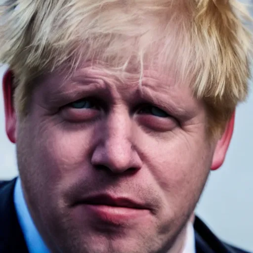 Image similar to medium shot photo of Boris Johnson smoking weed, 4k, ultra HD