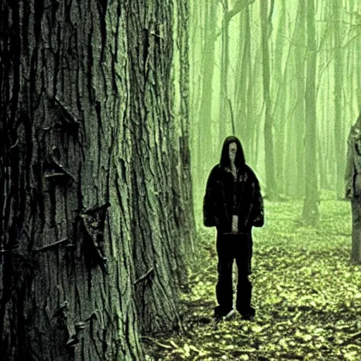 Image similar to blair witch project,