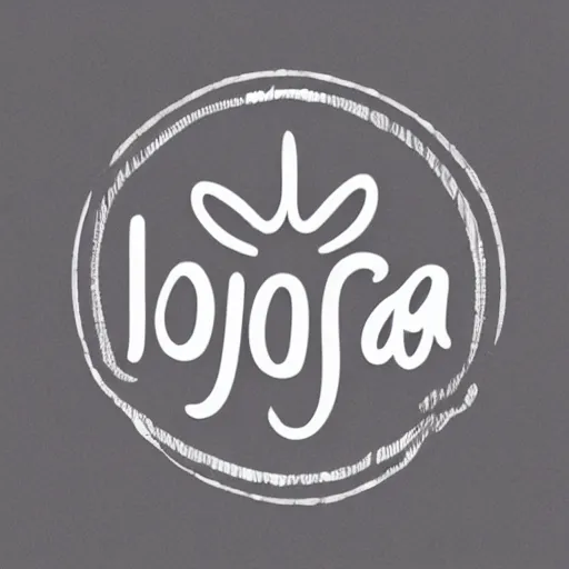 Prompt: lettering logo aboutyoga & cat