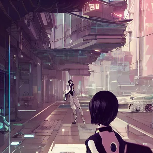 Prompt: luxury advertisement, white and teal colors. highly detailed post-cyberpunk sci-fi asian city in style of cytus and deemo, mysterious vibes, by Ilya Kuvshinov, by Greg Tocchini, nier:automata, set in half-life 2, beautiful with eerie vibes, very inspirational, very stylish, surrealistic, perfect digital art, mystical journey in strange world, bastion game