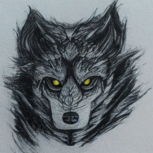 Prompt: fenrir