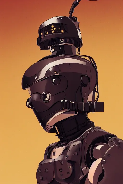 Image similar to robot ninja mask helmet metal gear solid training suit swat commando, aesthetic octane render, 8 k hd resolution, by ilya kuvshinov and cushart krentz and gilleard james, by carl warner and jim woodring, trending on artstation : 1. 5, sweet joy harmony color scheme