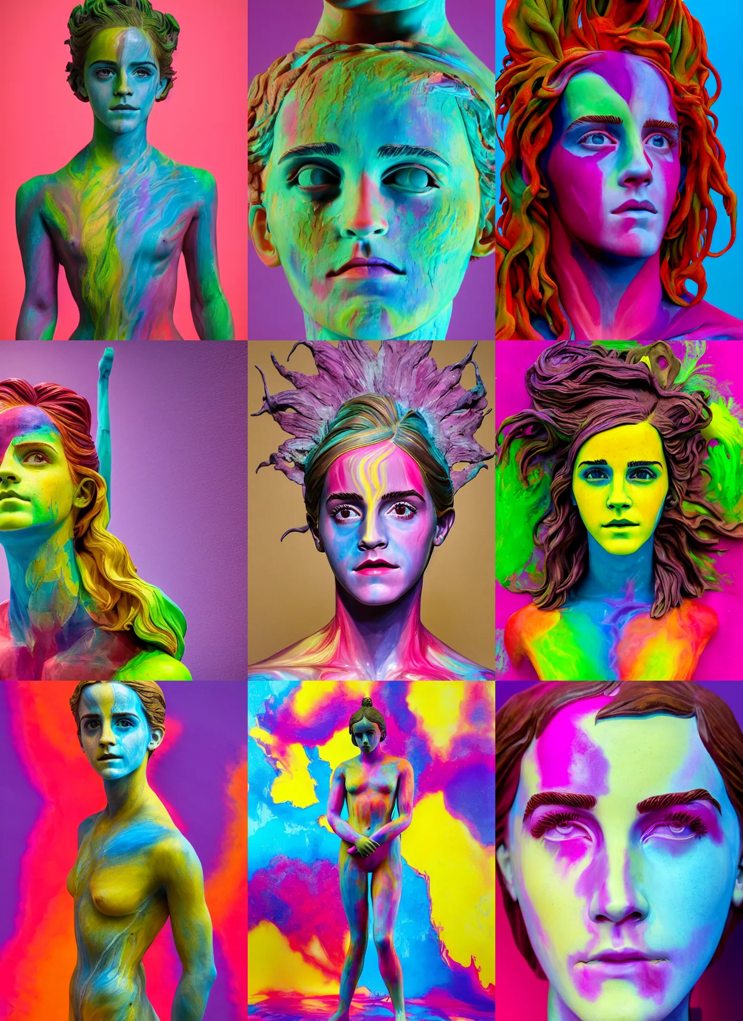 Sculpture Of Emma Watson By Jean Baptiste Carpeaux And Stable 