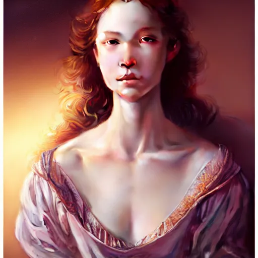 Image similar to a masterpiece ultrarealistic ultradetailed portrait of a very beautiful girl, baroque renaissance. medium shot, intricate, elegant, by stanley artgerm lau, wlop, rossdraws, james jean, andrei riabovitchev, marc simonetti, light by julie bell, porcelain skin. global illumination. vfx