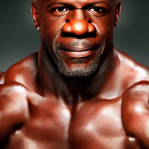 Prompt: Terry Crews if he was skinny, ultra realistic, 8k