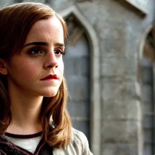 Image similar to Emma watson as harry potter