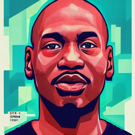 Image similar to MIchael Jordan profile picture by Sachin Teng, asymmetrical, Organic Painting , Matte Painting, geometric shapes, hard edges, graffiti, street art:2 by Sachin Teng:4