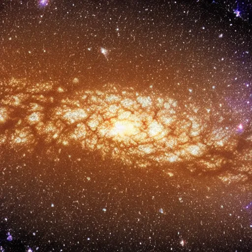 Image similar to milky way made out of fractals, from the mandelbrot set, 4 k