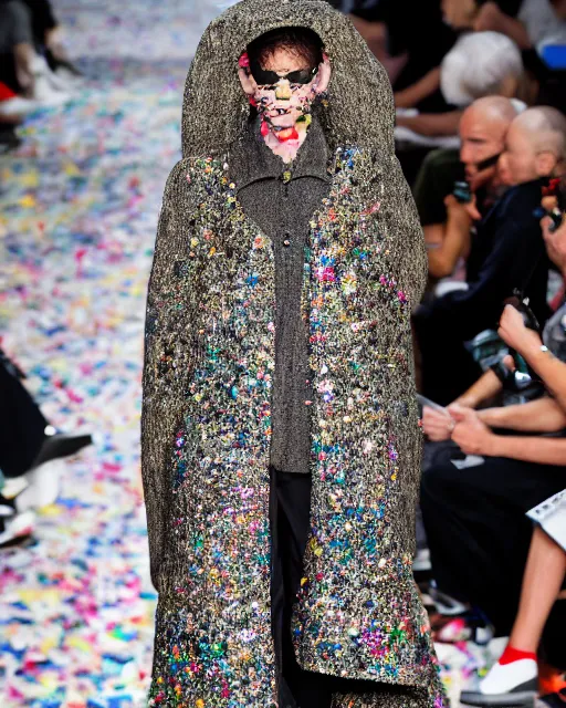 Image similar to hyperrealistic and heavy detailed balenciaga runway show of poptarts , Leica SL2 50mm, vivid color, high quality, high textured