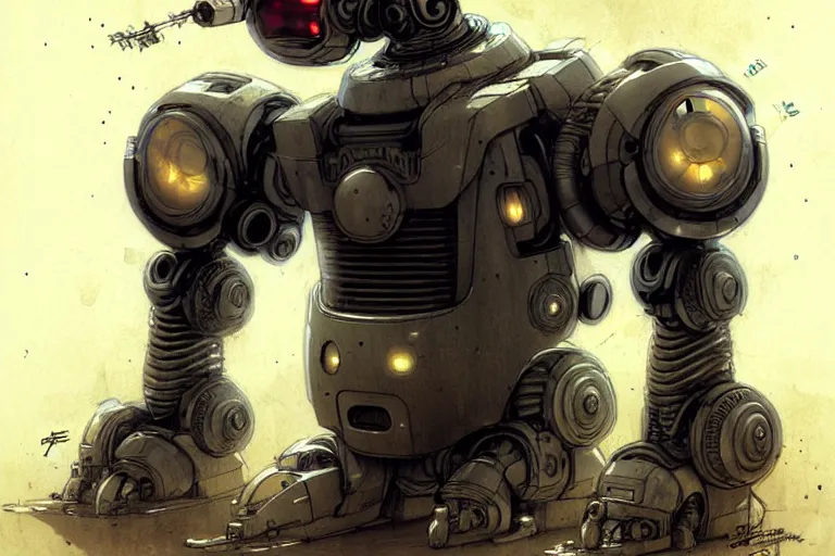 Image similar to robot by jean - baptiste monge