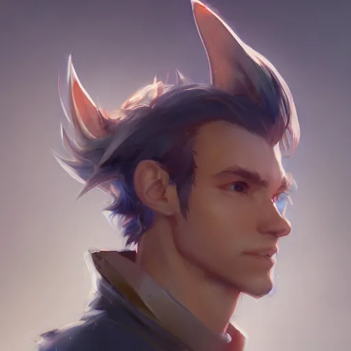 Image similar to Profile Picture of Discord, by Stanley Artgerm Lau, WLOP, Rossdraws, James Jean, Andrei Riabovitchev, Marc Simonetti, Yoshitaka Amano, ArtStation, CGSociety,