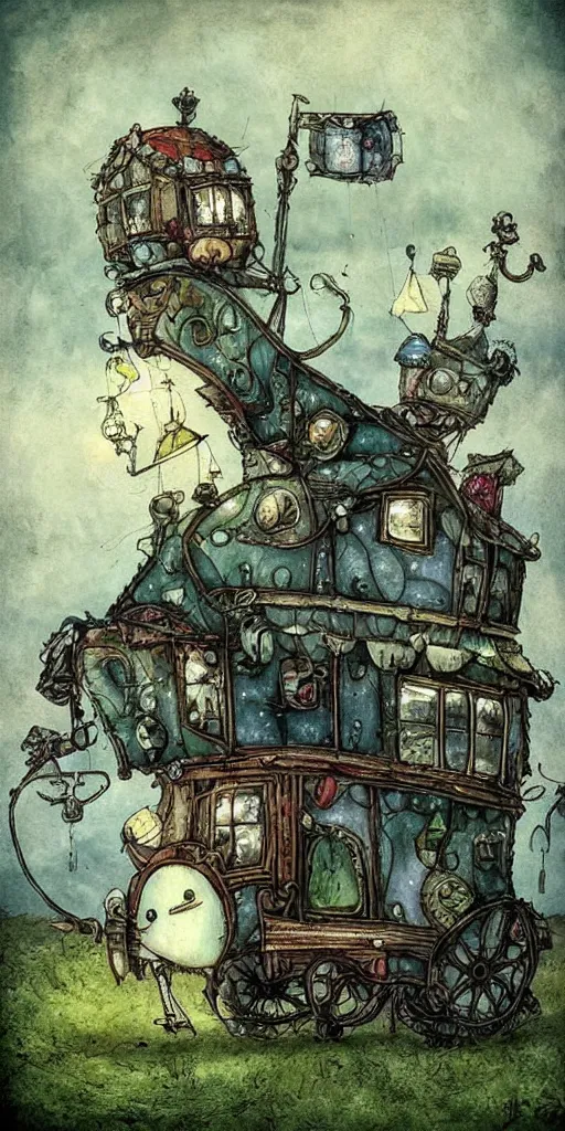 Image similar to a caravan by alexander jansson