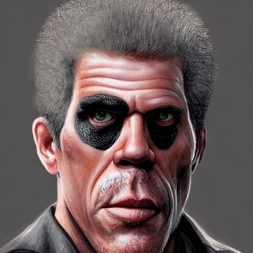 Prompt: ron perlman as banana, realistic, greg rutkowski