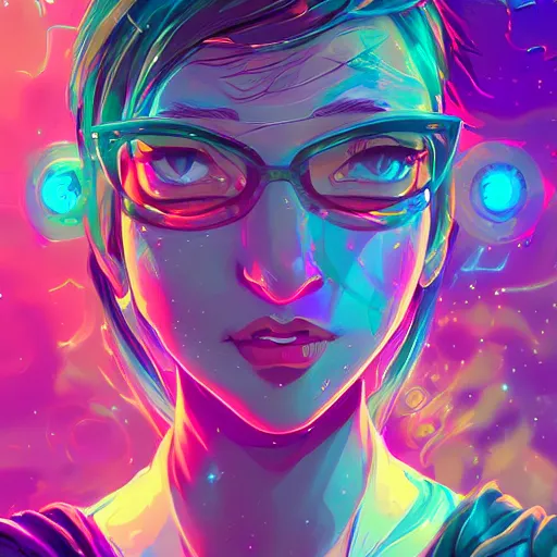 Image similar to skill magic deepdream radiating a glowing aura stuff loot legends stylized digital illustration video game icon artstation lois van baarle, ilya kuvshinov, rossdraws,