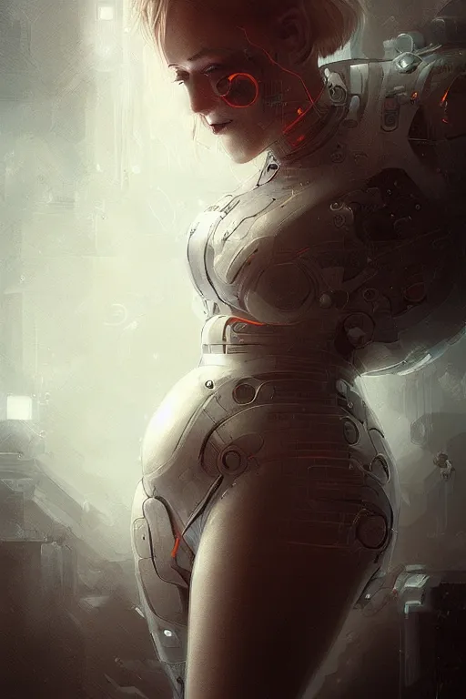 Prompt: Cybernetic Diaper, digital illustration by WLOP and Seb McKinnon, ultra detailed