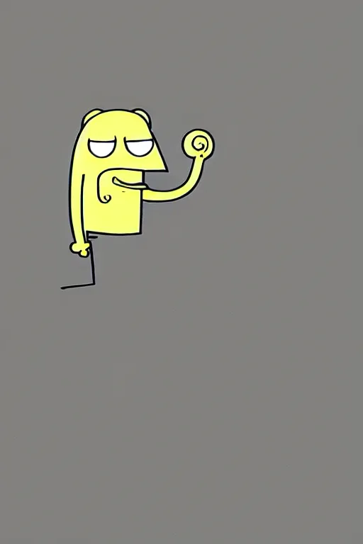 Image similar to lemongrab, anime art style