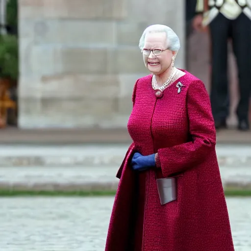 Image similar to Queen Margrethe of Denmark, 82 years old