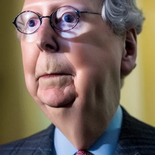 Image similar to mitch mcconnell as a turtle, photo