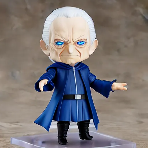 Image similar to nendoroid emperor palpatine, detailed, custom