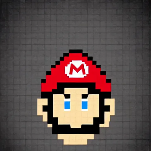 Prompt: mario retro style