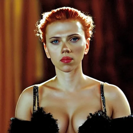 Prompt: a still of Scarlett Johansson in Black Swan (2010)