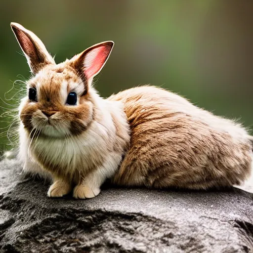 Image similar to bunny - cat, nature photography