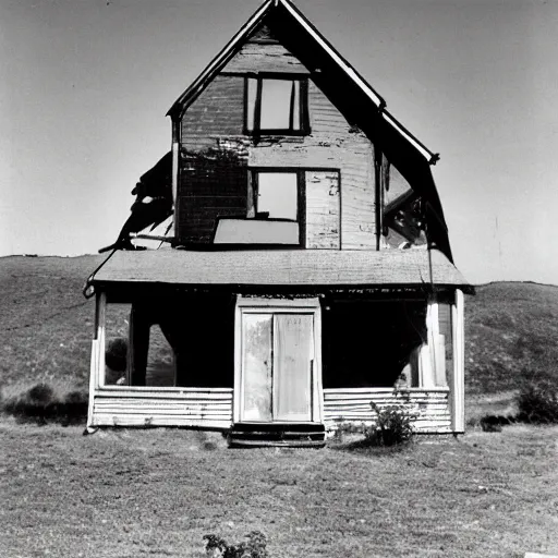 Image similar to last photograph ever taken of a house, year 2 8 6 6.