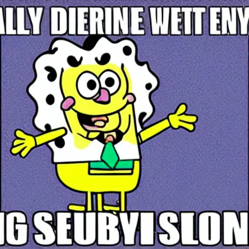 Image similar to dolly parton in spongebob meme