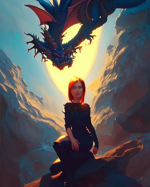 Prompt: a potrait of a space fanstasy dragon, fine details. night setting. realistic shaded lighting poster by ilya kuvshinov katsuhiro, artgerm, jeremy lipkin and michael garmash, unreal engine, radiant light, detailed and intricate environment