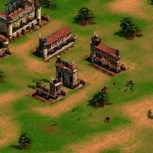 Prompt: age of empires 2