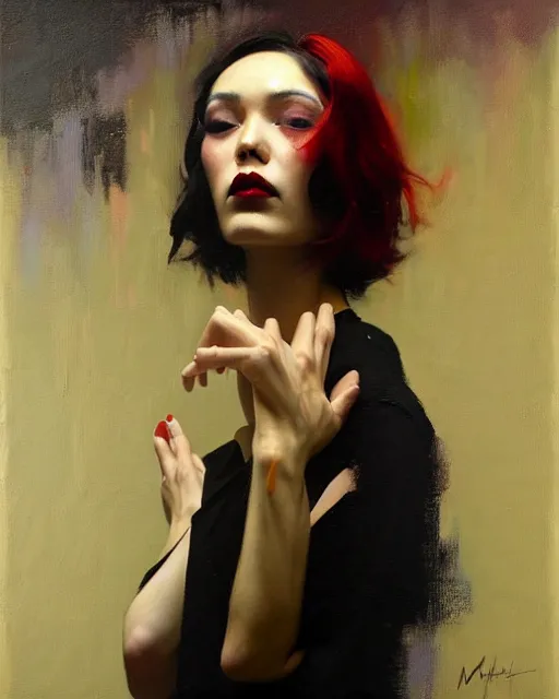 Prompt: benefit of all, ill of none, ( impressionistic oil painting by malcom liepke ), tom bagshaw, tooth wu, wlop, denis sarazhin, ( visible brushstrokes ), highly detailed, award winning, masterpiece