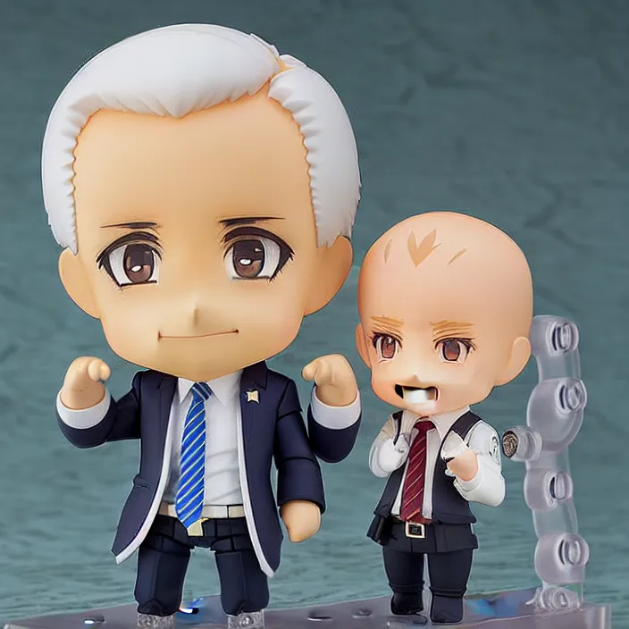 Image similar to anime nendoroid of joe Biden, fantasy, figuring