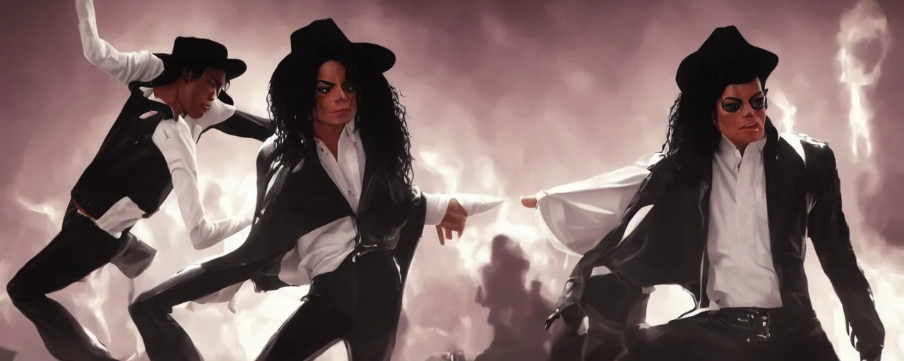 Prompt: michael jackson , made by Alex Ross, ArtStation, CGSociety, concept art, cgsociety, octane render, trending on artstation, artstationHD, artstationHQ, unreal engine, 4k, 8k,
