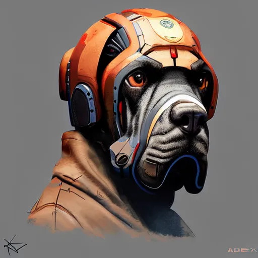 Prompt: bloodhound from apex legends, digital art, character design, masterpiece