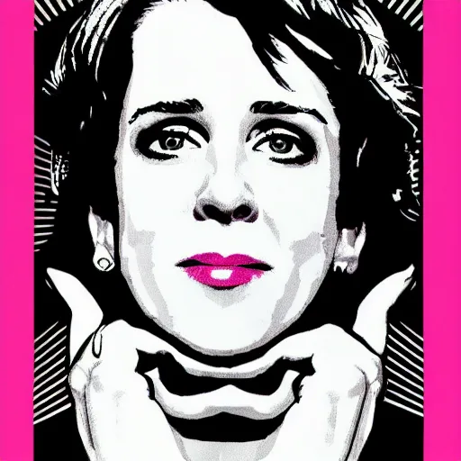 Image similar to kristen wiig poster by shepard fairey