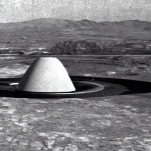 Image similar to old footage of a ufo