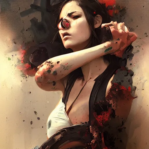 Prompt: awoke to the violent crunch of metal on wood, radiator, sweet smells of antifreeze and gasoline, by wlop, artgerm, greg rutkowski