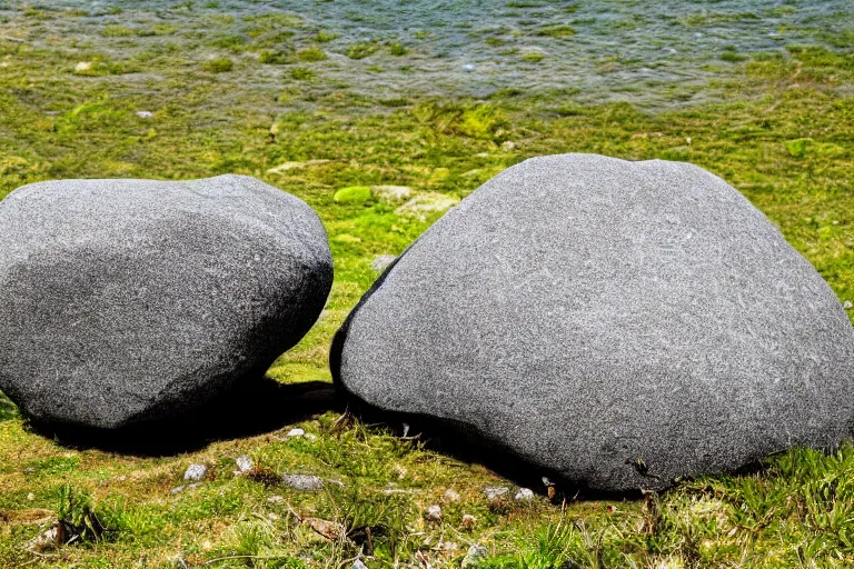 Prompt: its not a a rock, its a boulder