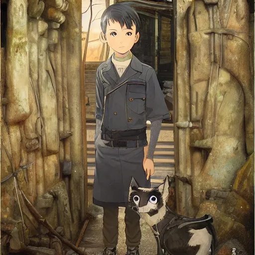 kino's journey (2003), highly detailed digital art, Stable Diffusion