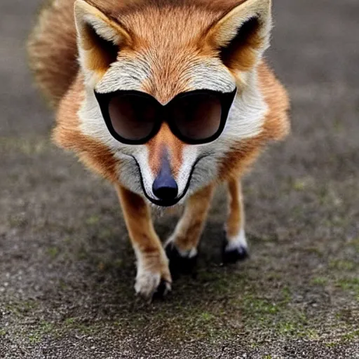 Image similar to 😎🦊🕶️