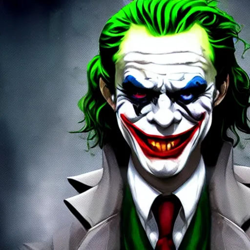 Image similar to the joker as a league of legends character