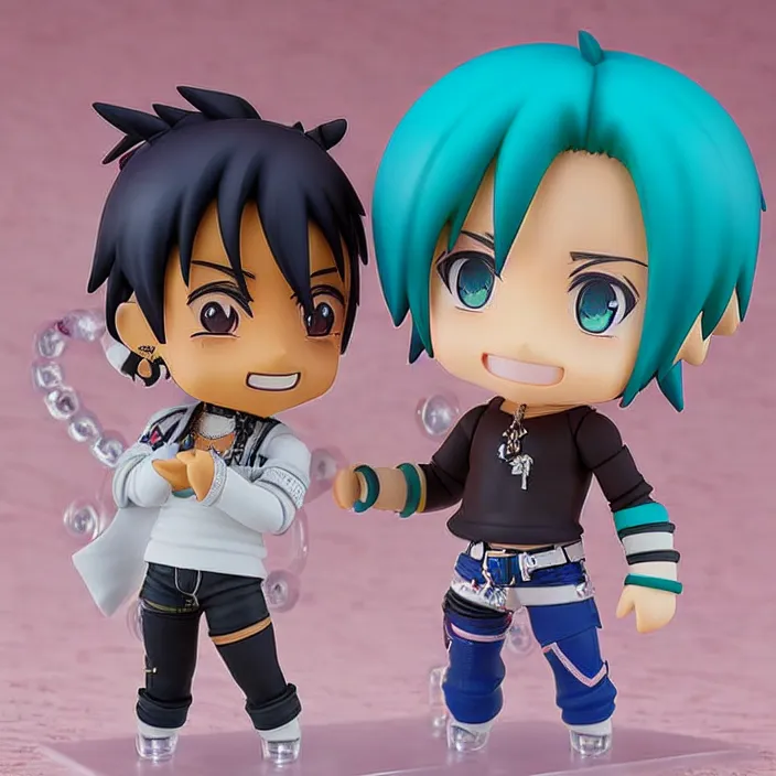 Image similar to Lil Uzi Vert, An anime Nendoroid of Lil Uzi Vert, figurine, detailed product photo